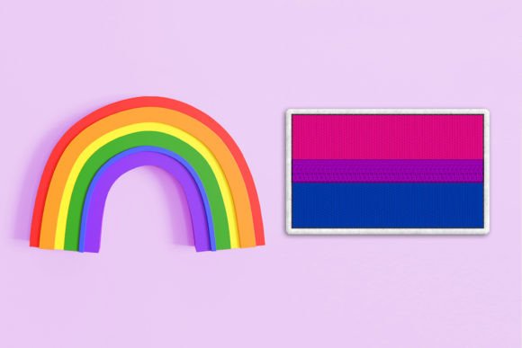 Craft Fair Review: Bisexual Pride Flag Feltie Applique