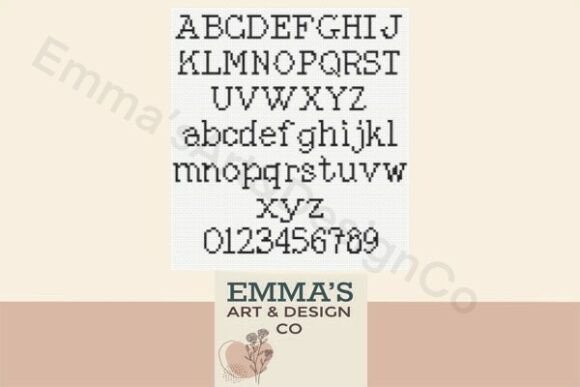 Exploring Cross Stitch Alphabet Pattern