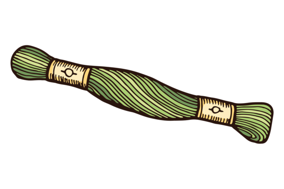 Review: Embroidery Thread Skein Color Sketch. Ne