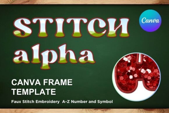 Review of Faux Embroidery Canva Frame Letters_33