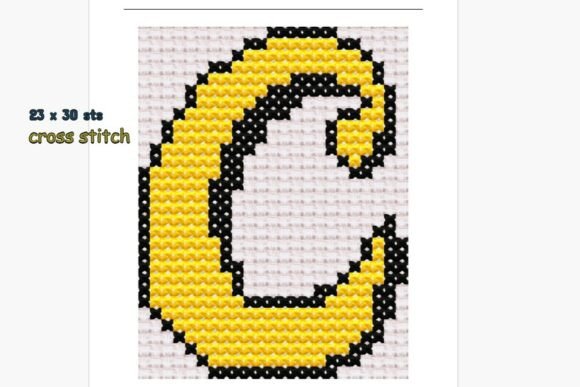 Reviewing the Letter C Cross Stitch Pattern